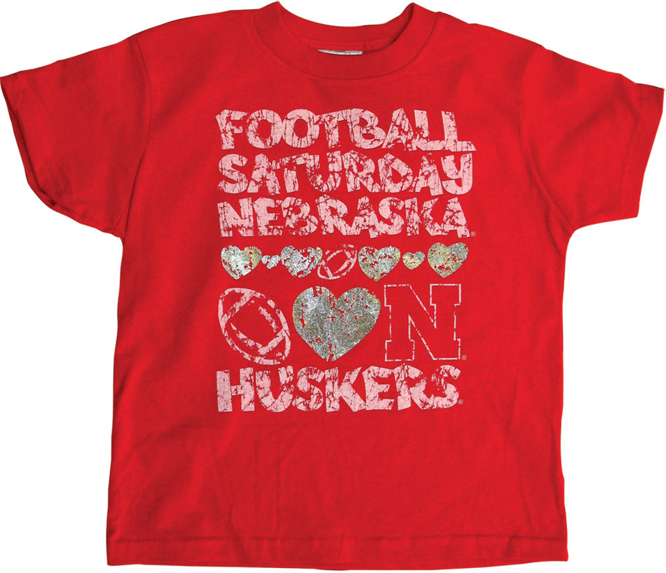 GIRLS GAMEDAY FOIL TEE