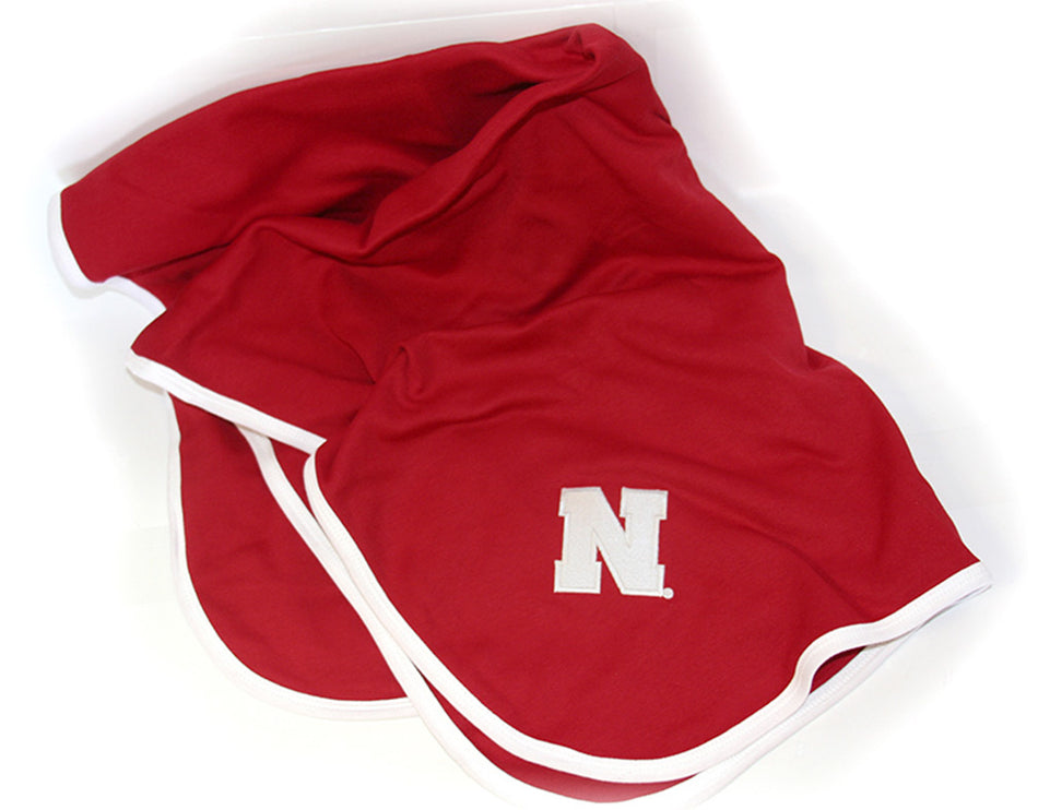 HUSKER BABY BLANKET