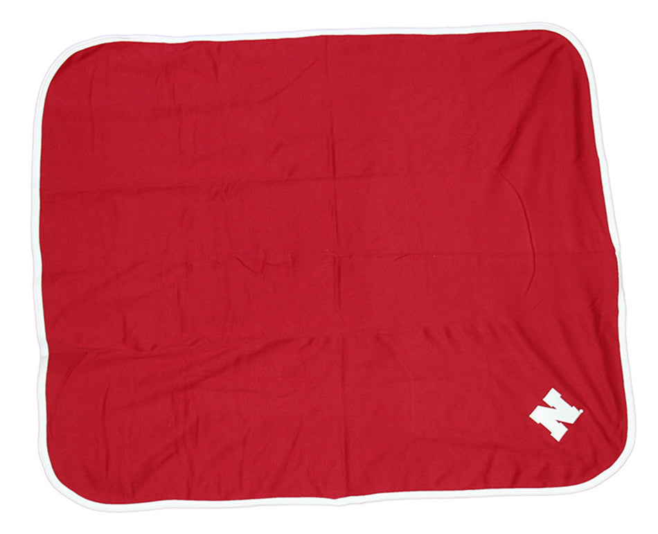 HUSKER BABY BLANKET