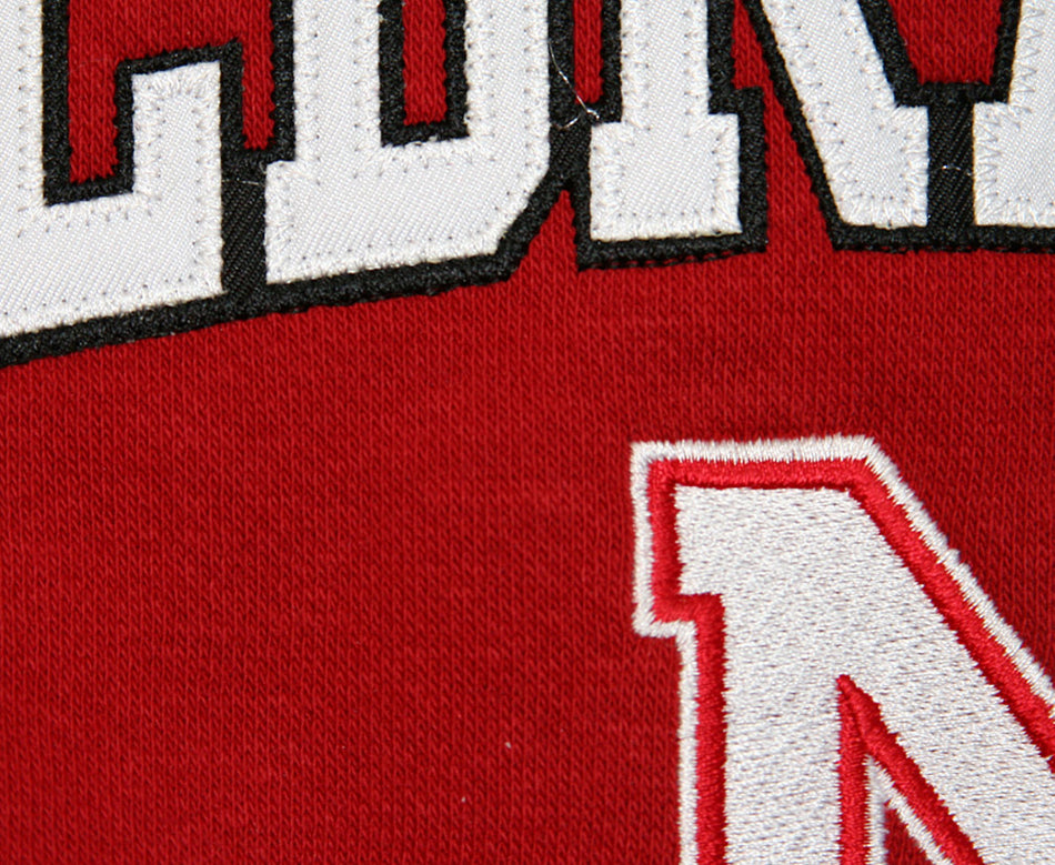 Nebraska Youth Fleece Hoodie Red