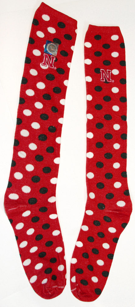 POLKA DOT KNEE HI SOCKS