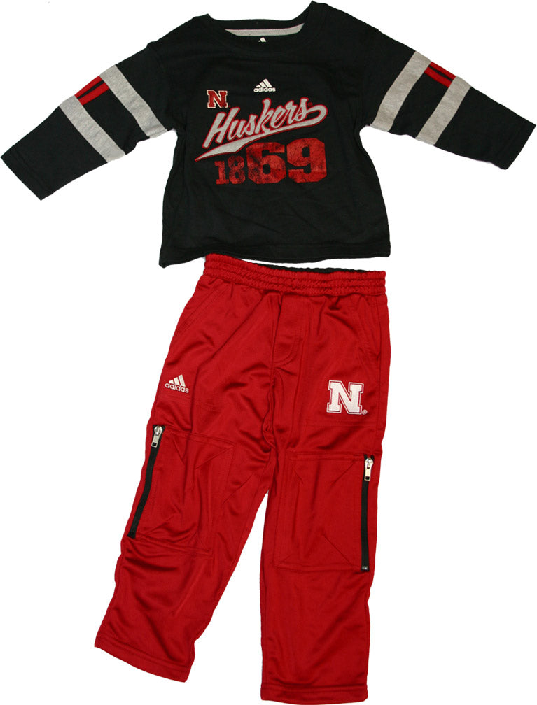 Adidas Infant Long Sleeve Tee and Pant Set