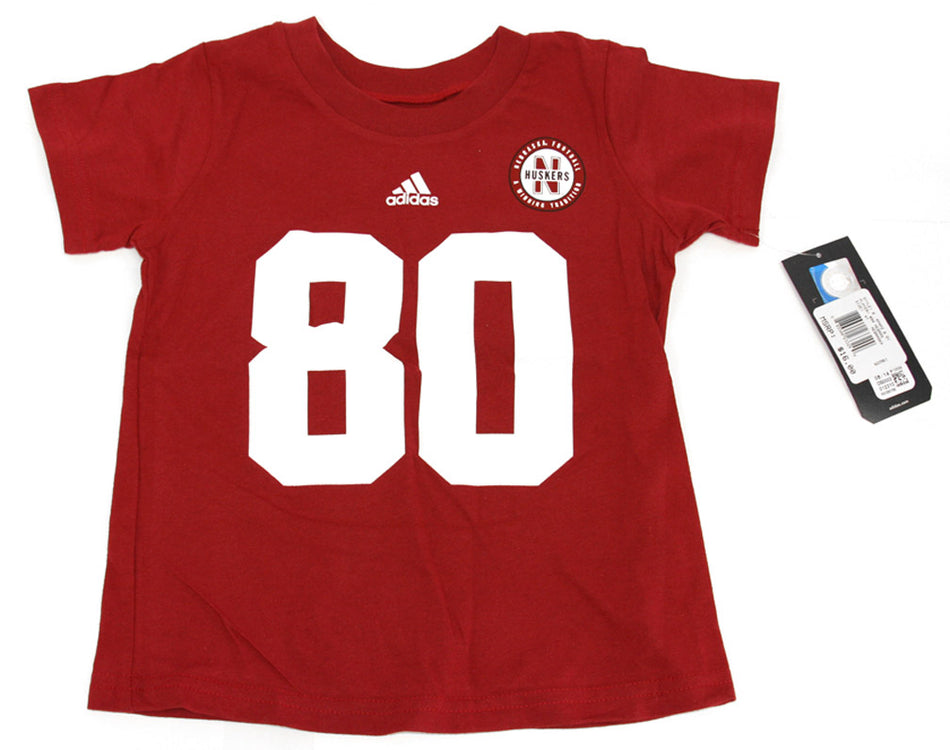 Adidas Kids Husker Jersey Tee