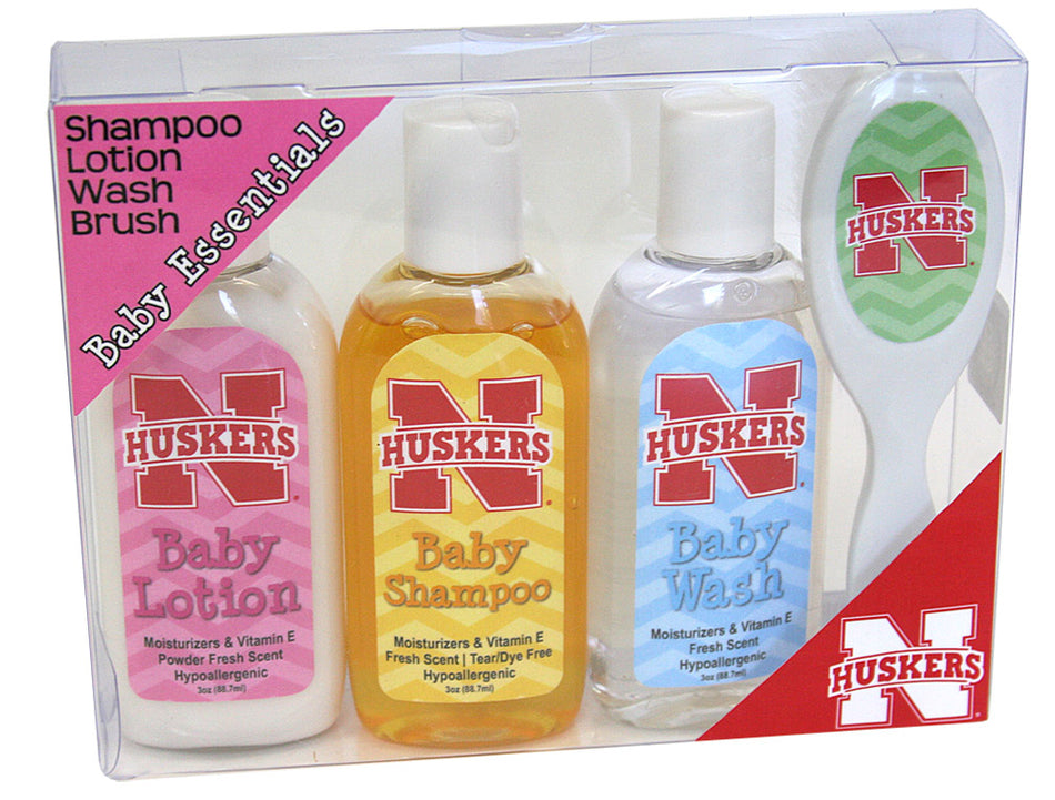 Husker Baby Wash Gift Set