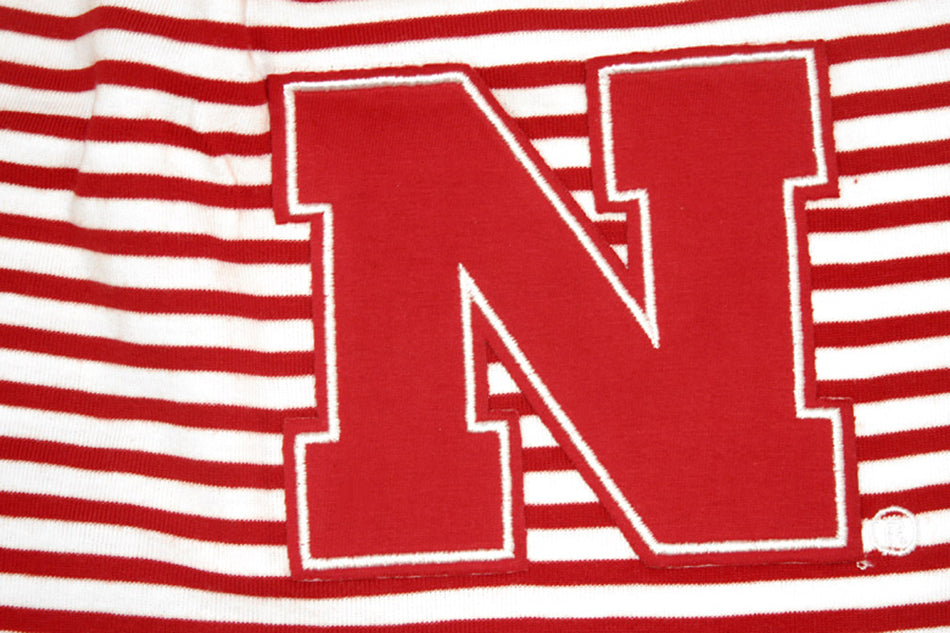 Nebraska Smock Red & White Dress