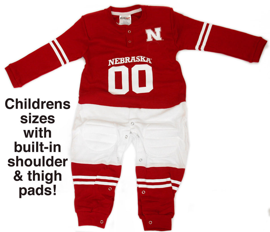 Children's Nebraska Footy Football Suit