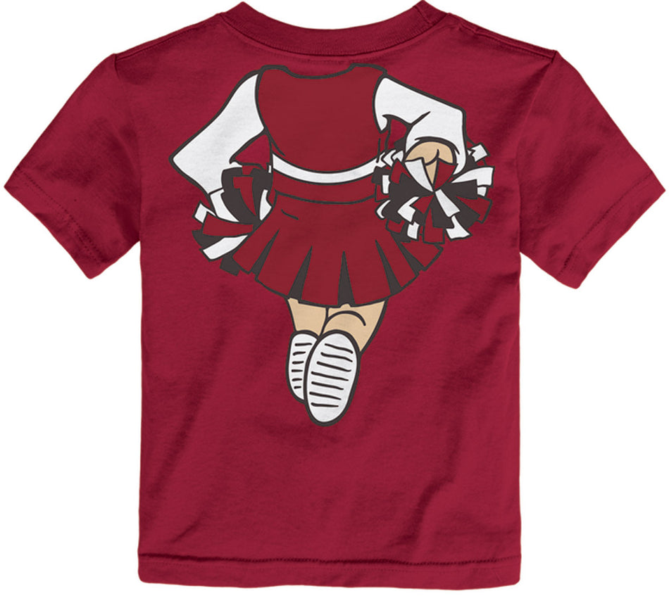Adidas Huskers Cheerleader Tee