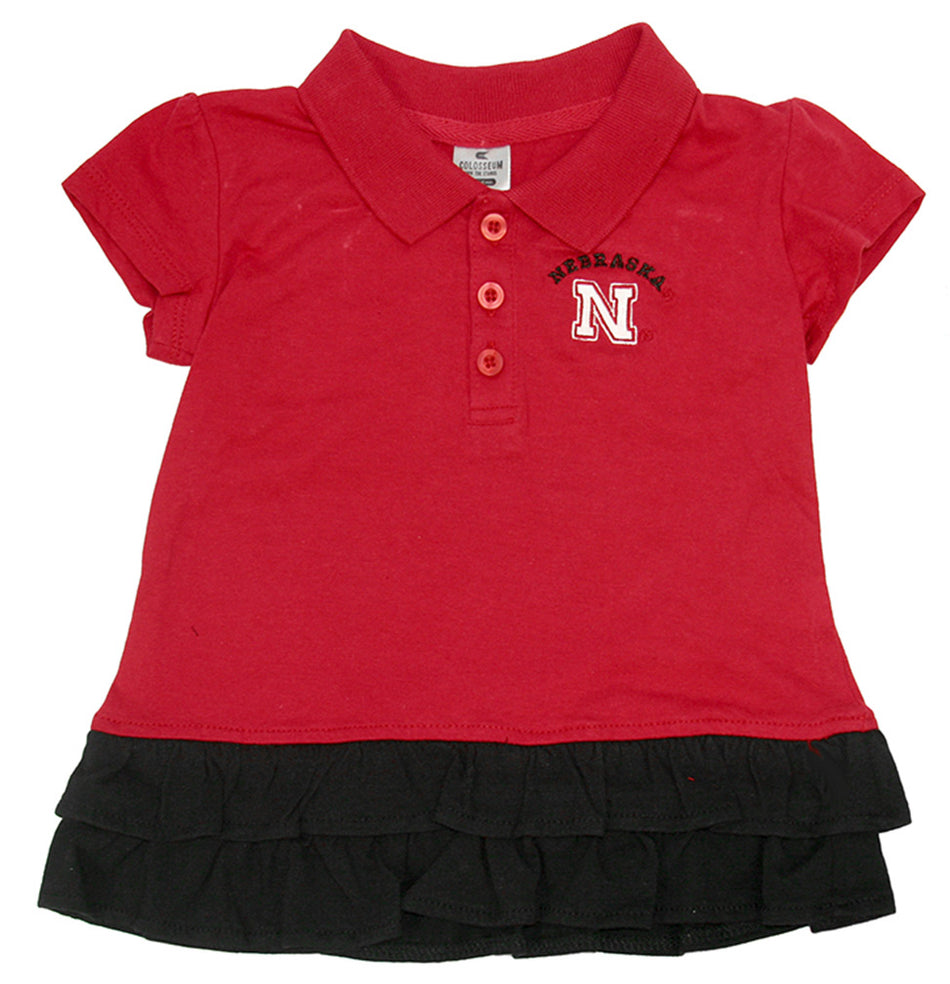 Husker N Bella Ruffle Dress