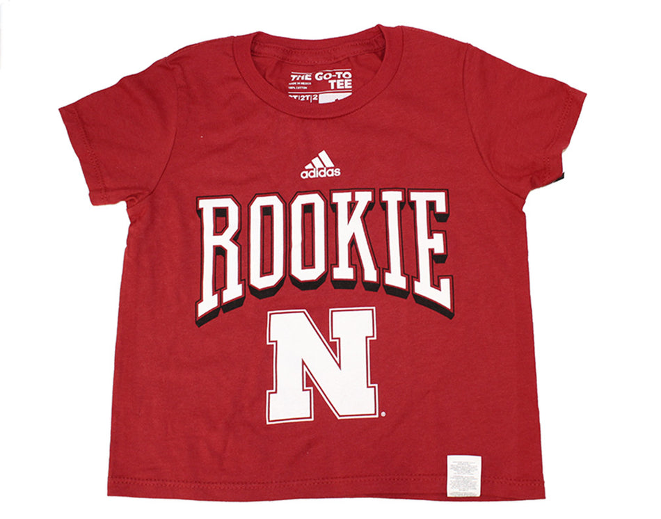 Adidas Nebraska Rookie Tee