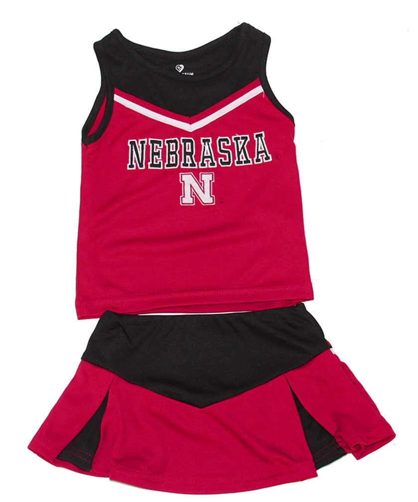 Nebraska Toddler Girls Cheer Set