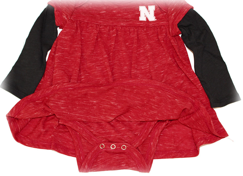 Lil Nebraska Gals Dress Onesie