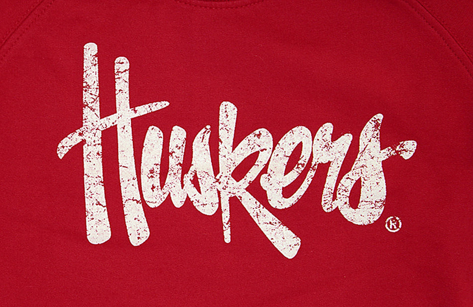 Girls Crossover Huskers Top