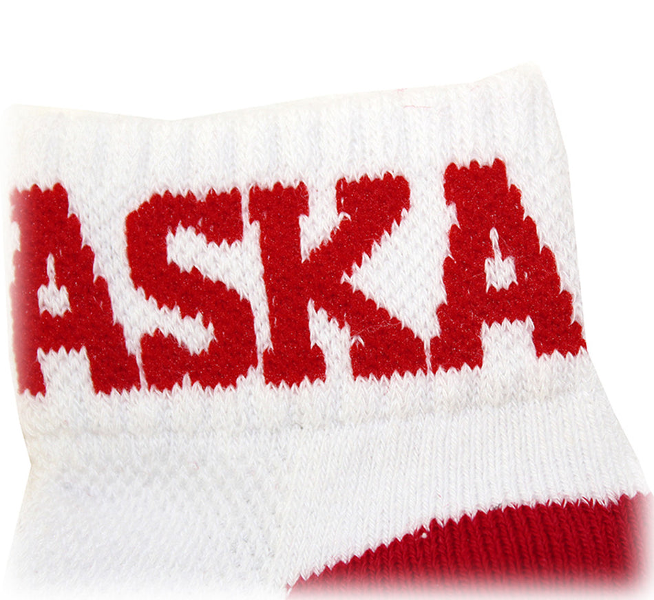 Baby Lil Red Quarter Sock