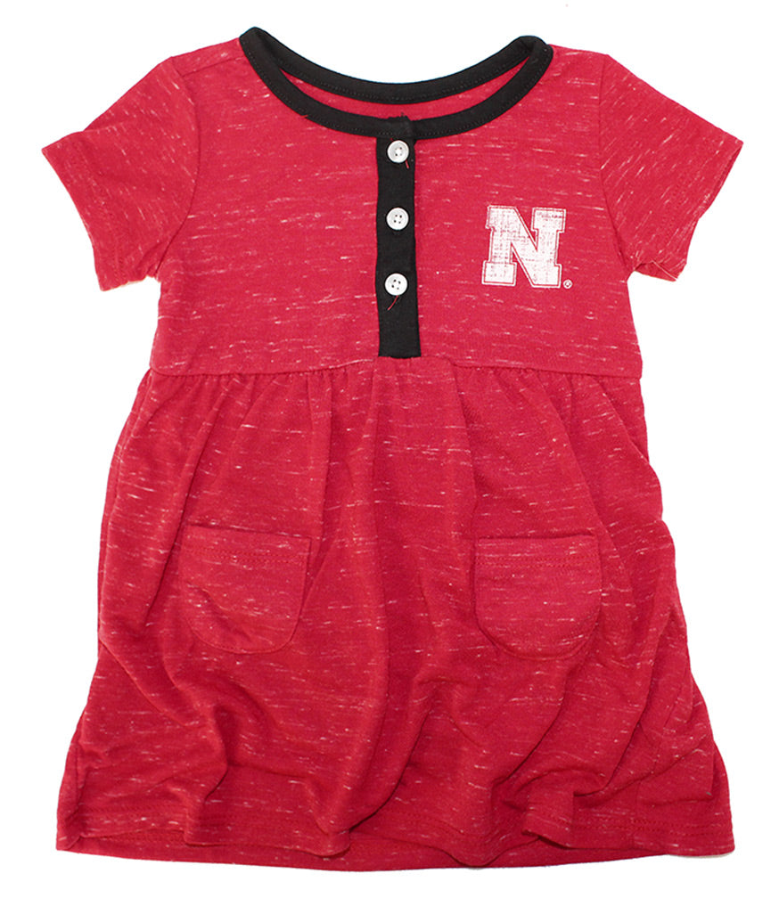 Girls Triple Jump Speckle Husker Dresl