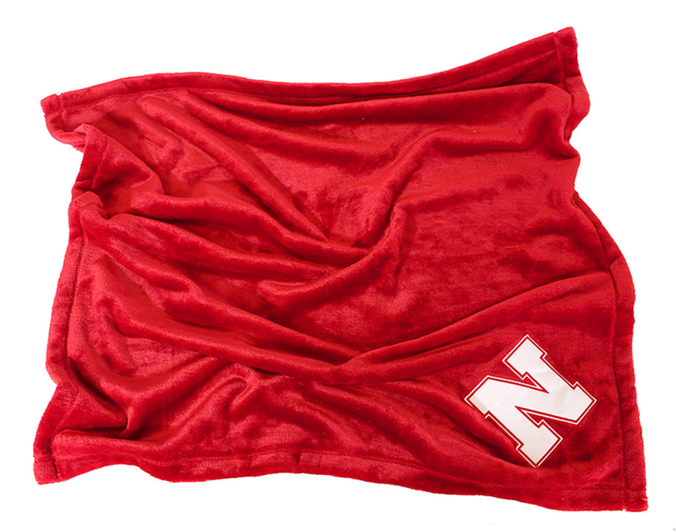 Nebraska Super Soft Baby Blanket