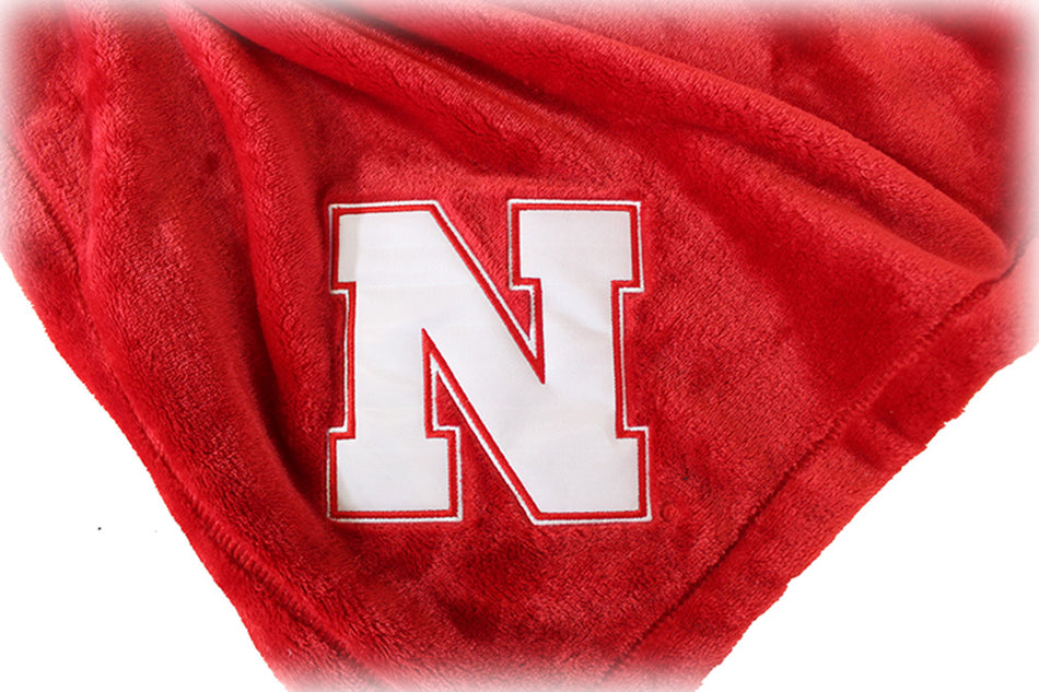Nebraska Super Soft Baby Blanket