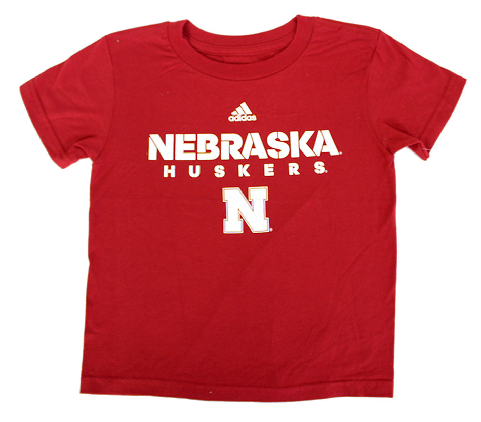 Adidas Nebraska Huskers Kids Tee