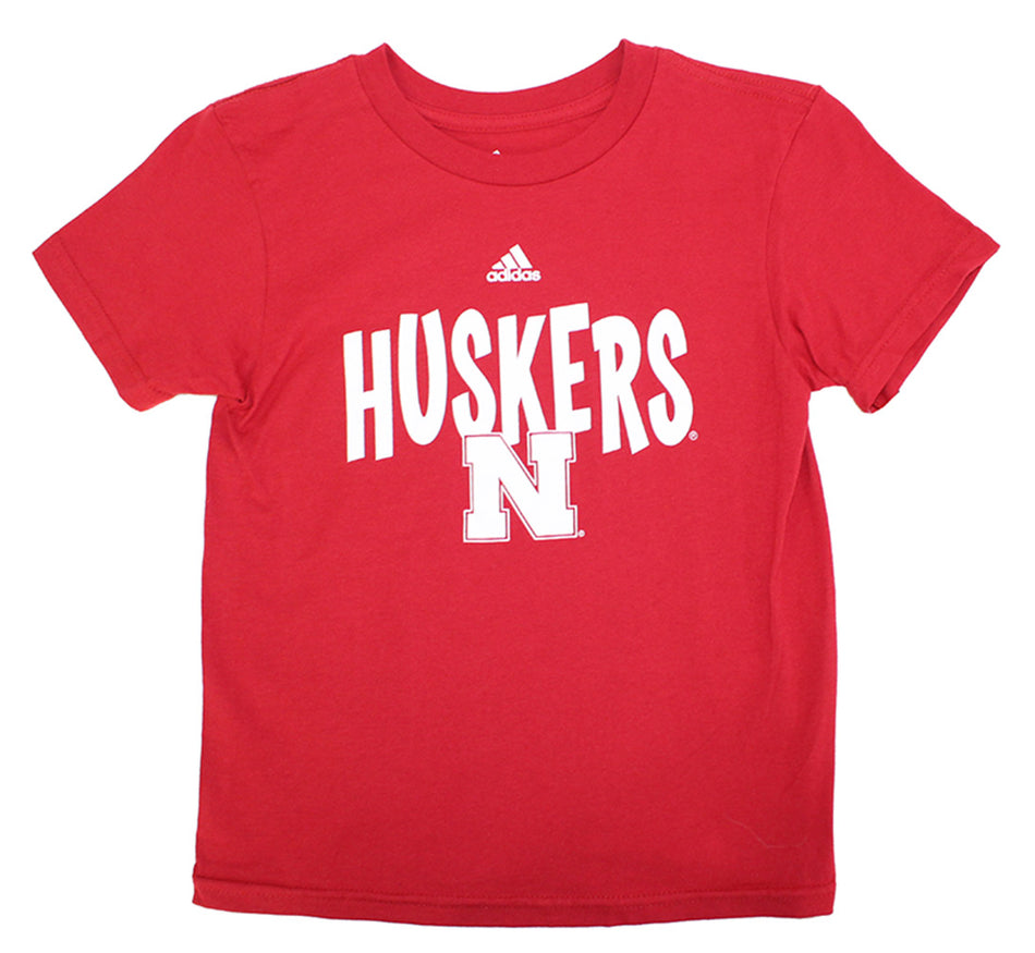 Adidas Husker Kids Whirlwind Tee