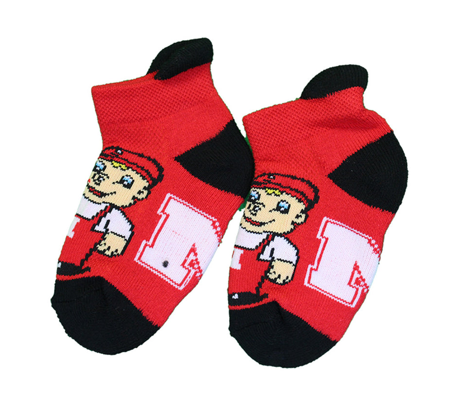 Husker Baby Footie Sock