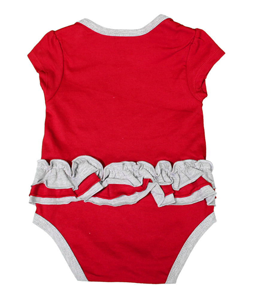 Ruffle Cute Lil Husker Fan Trio Set