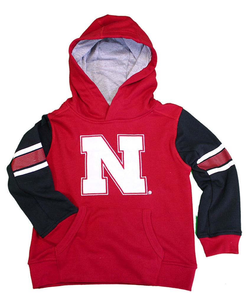 Husker Childrens Man in Motion Hoodie