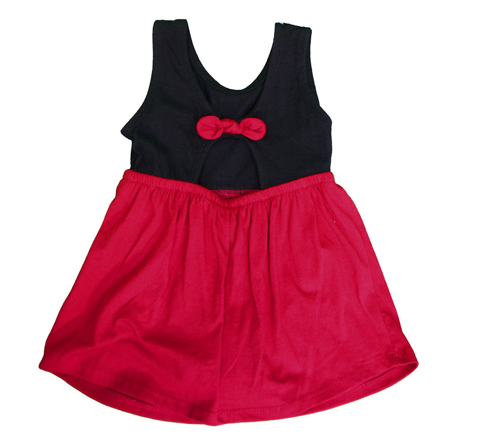 Lil Gals Nebraska Bow Dress