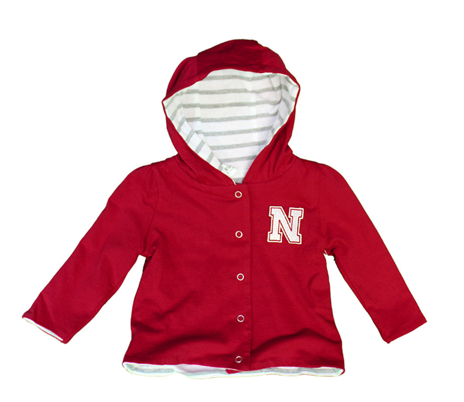 Infant Girls Lil Red Reversible Jacket