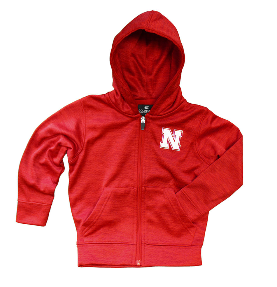 Toddler Nebraska Gary Full Zip Hood