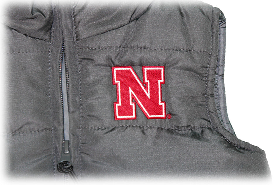 Toddler Boys Nebraska Taylor Puffy Vest