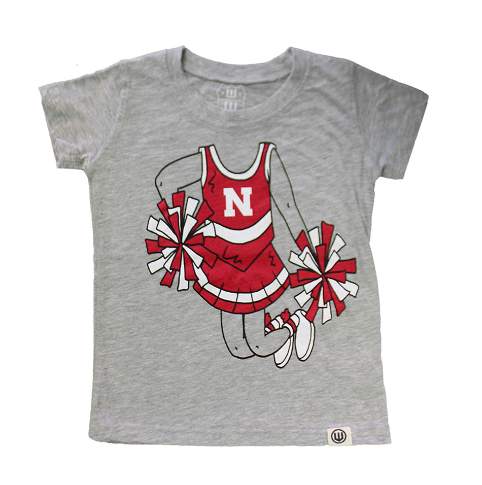 Young Ladies Husker Cheerleader Tee