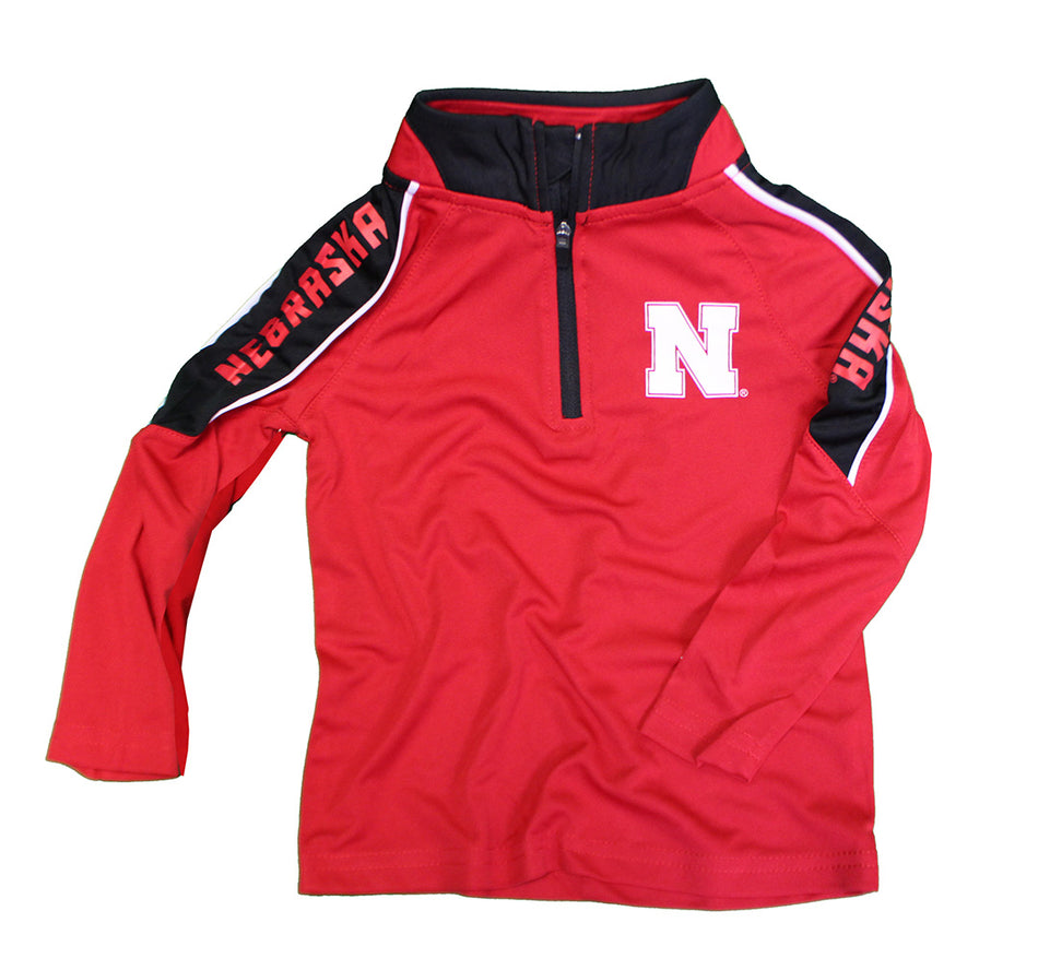 Toddler Boys Oz Quarter Zip Huskers Windshirt