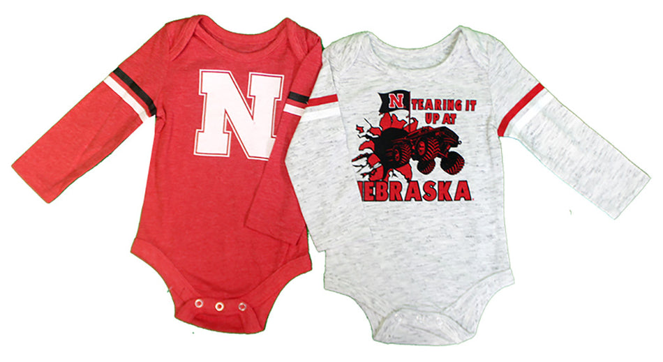 Red N White Infant Onesie 2-Pack