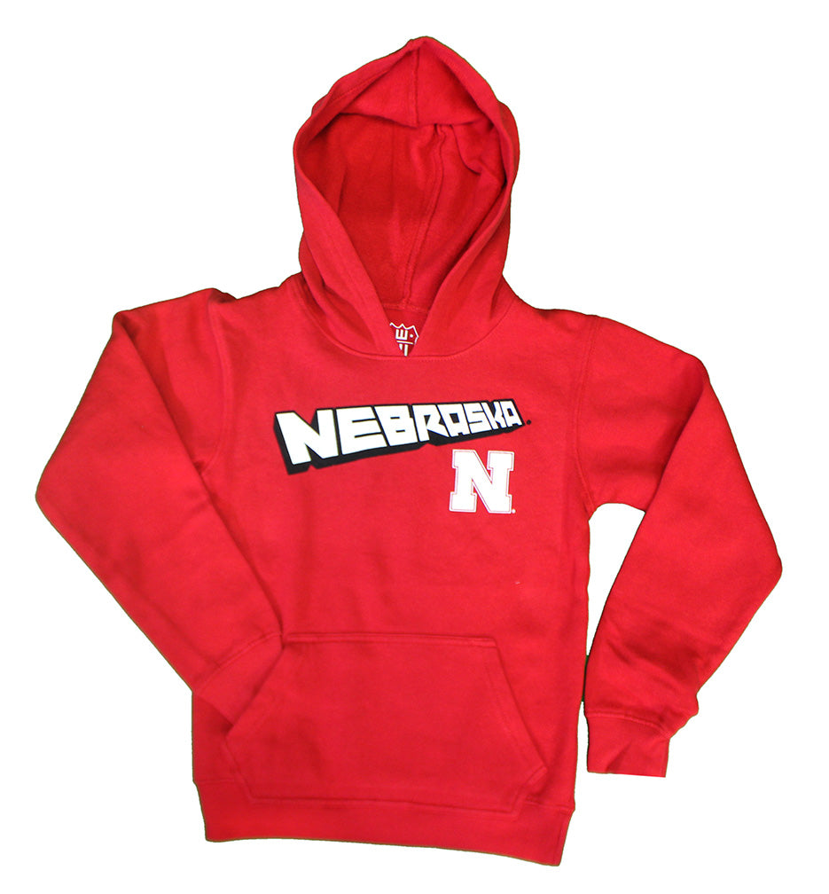 Nebraska Youth Fleece Hoodie