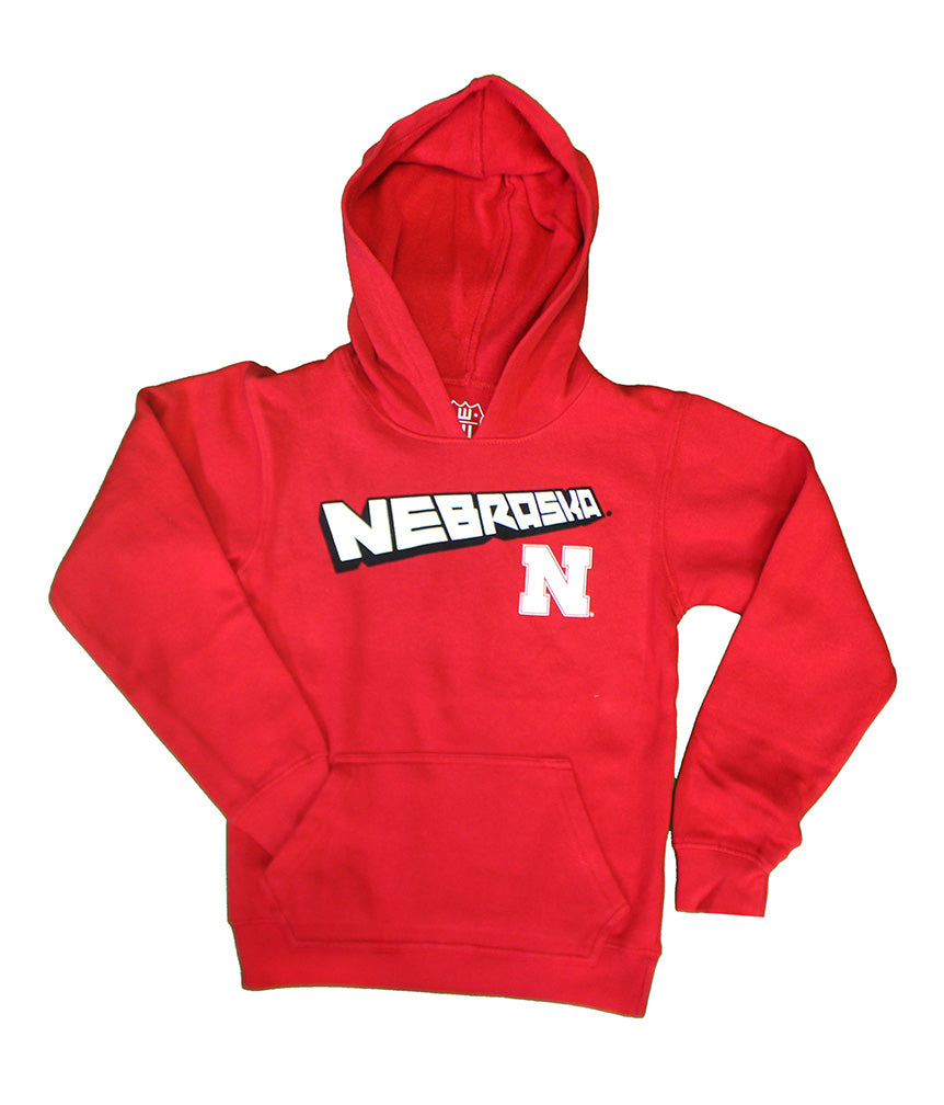 Young Husker Fleece Hoodie