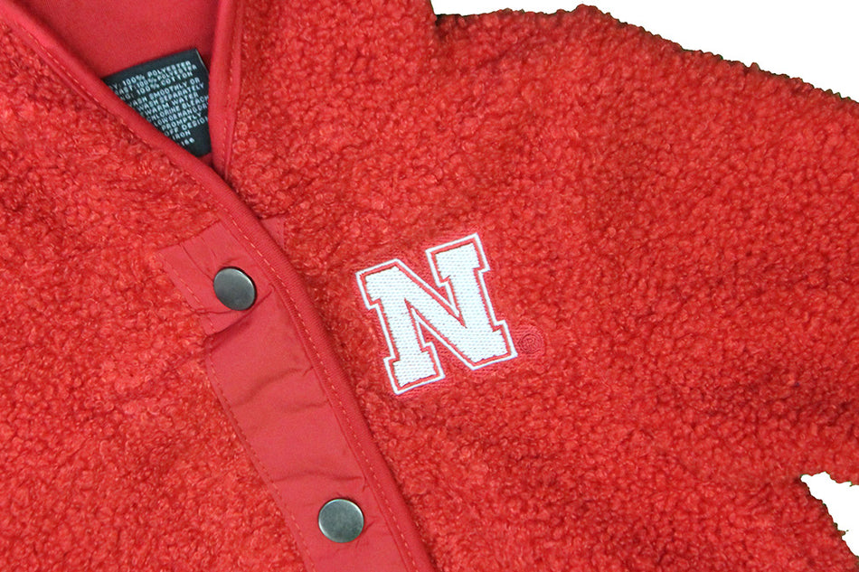 Toddler Girls Nebraska Walk In The Park Full Snap Jacket