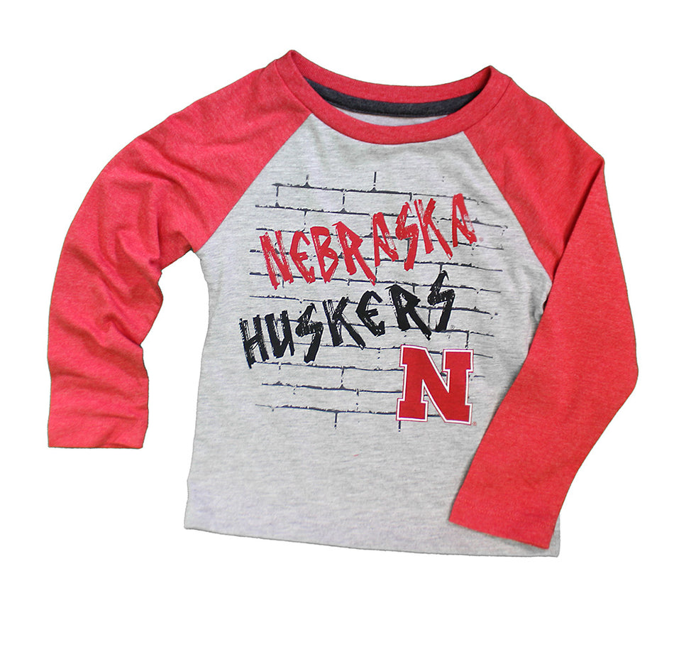 Toddler Boys Nebraska East End Raglan
