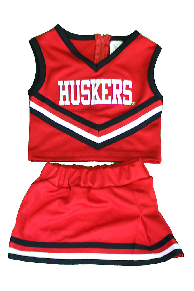 Toddler Girls Nebraska 2 Piece Cheer Set