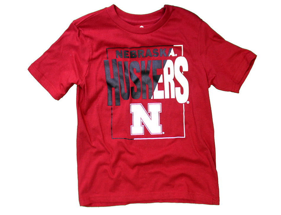 Kids Nebraska Huskers Coin Toss Tee