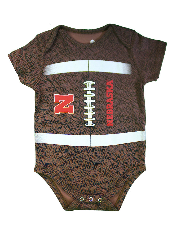 Infant Nebraska Football Onesie Creeper