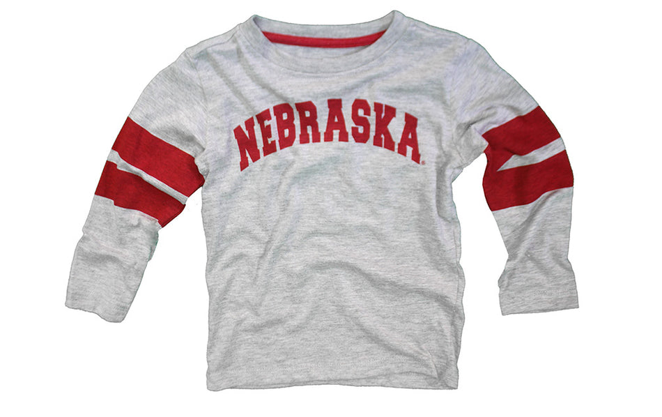 Toddler Boys Nebraska Dewey LS Tee