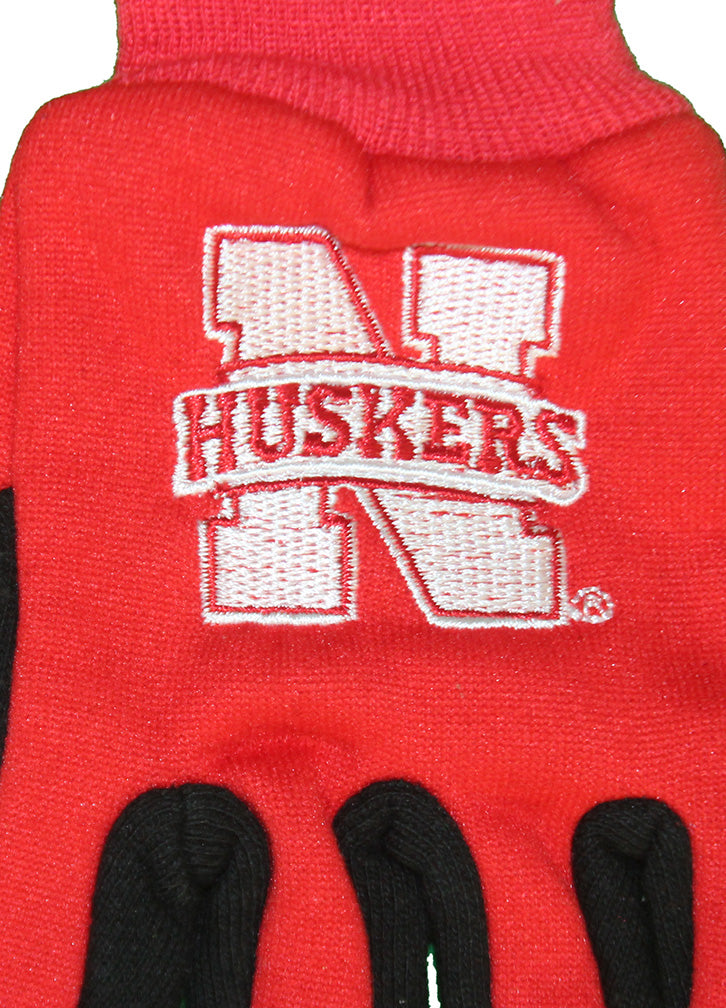 Childrens Nebraska Huskers Sport Utility Gloves