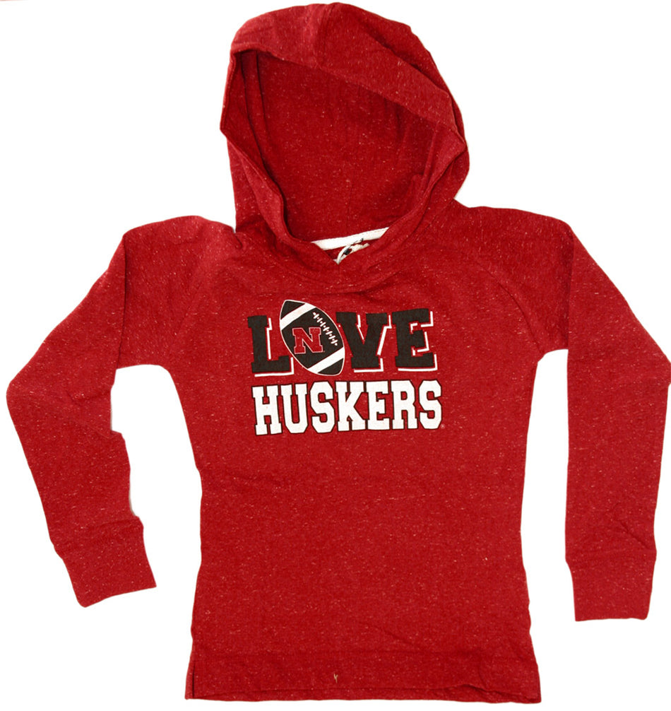 Youth Love Huskers Sweatshirt Garb
