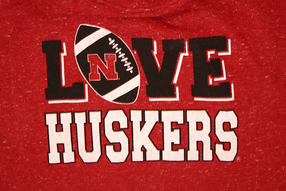 Youth Love Huskers Sweatshirt Garb