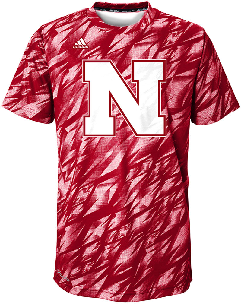 Adidas Huskers Mark My Words Tee