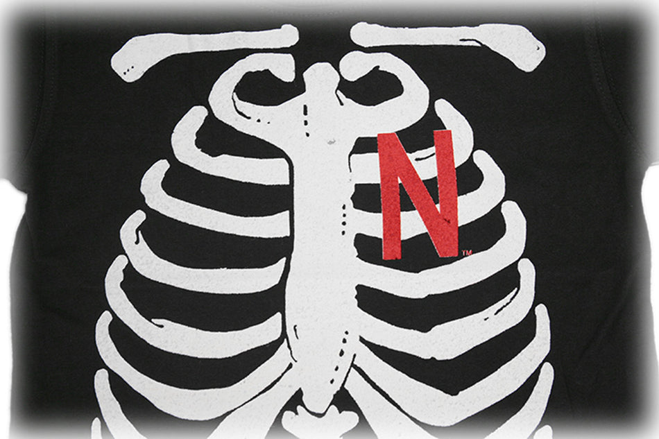 Kids Nebraska Skinny N Skeleton Tee