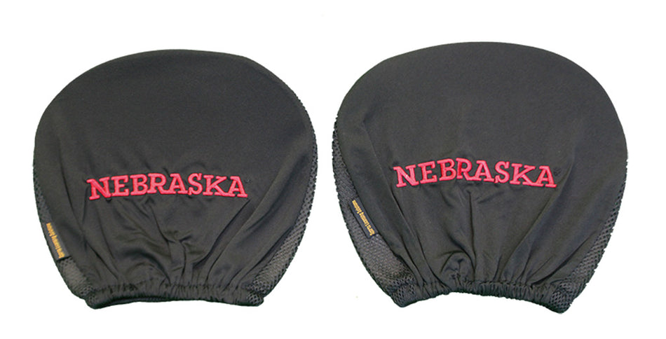 N Huskers Head Rest Covers