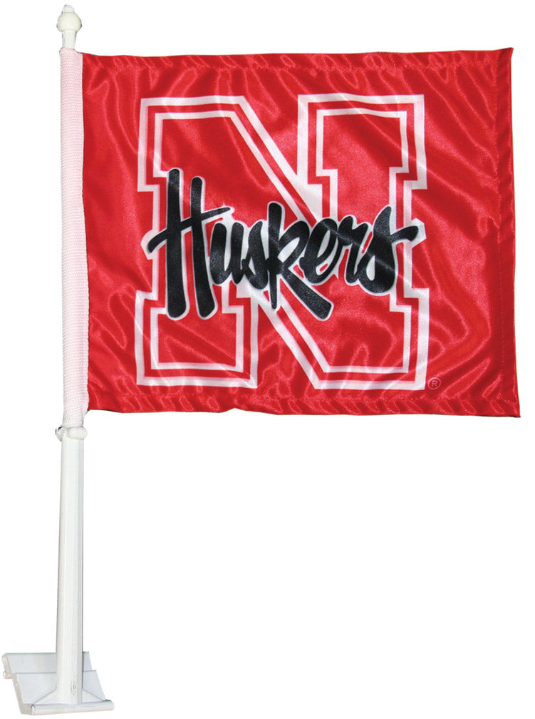 Husker Car Flag