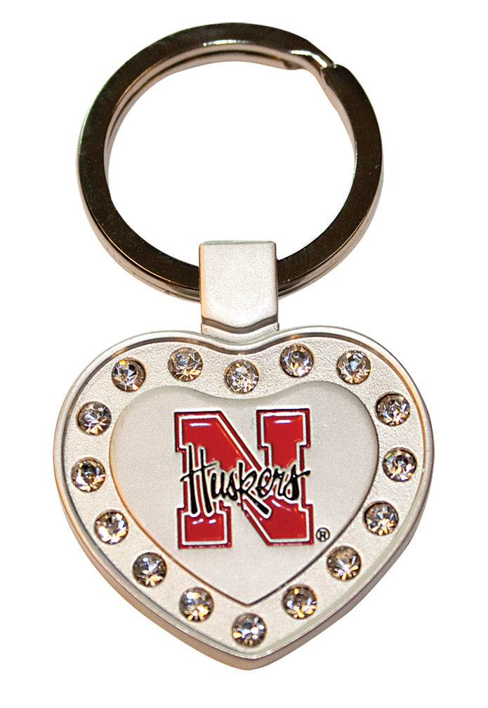 Crystal Heart Keychain