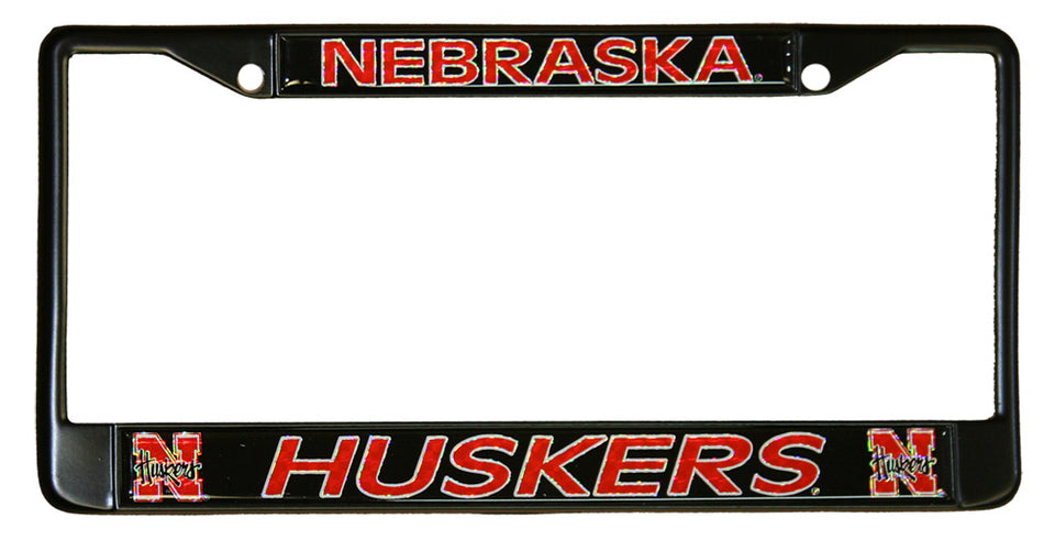 Black on Black License Plate Frame