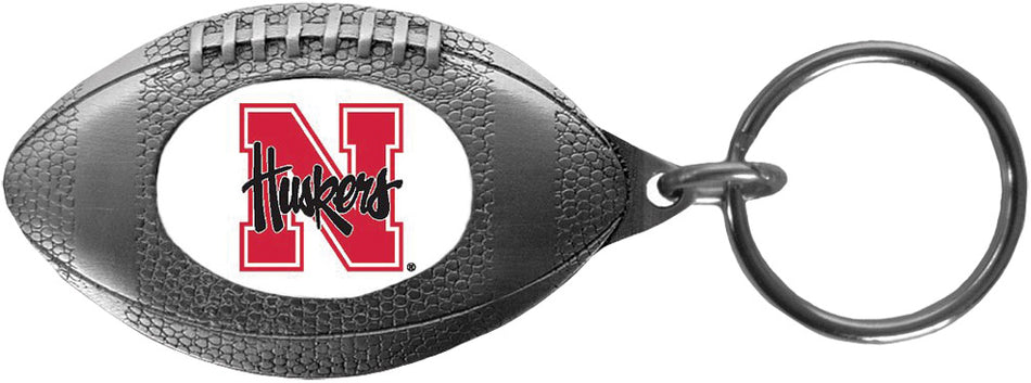 Pewter Football Key Tag